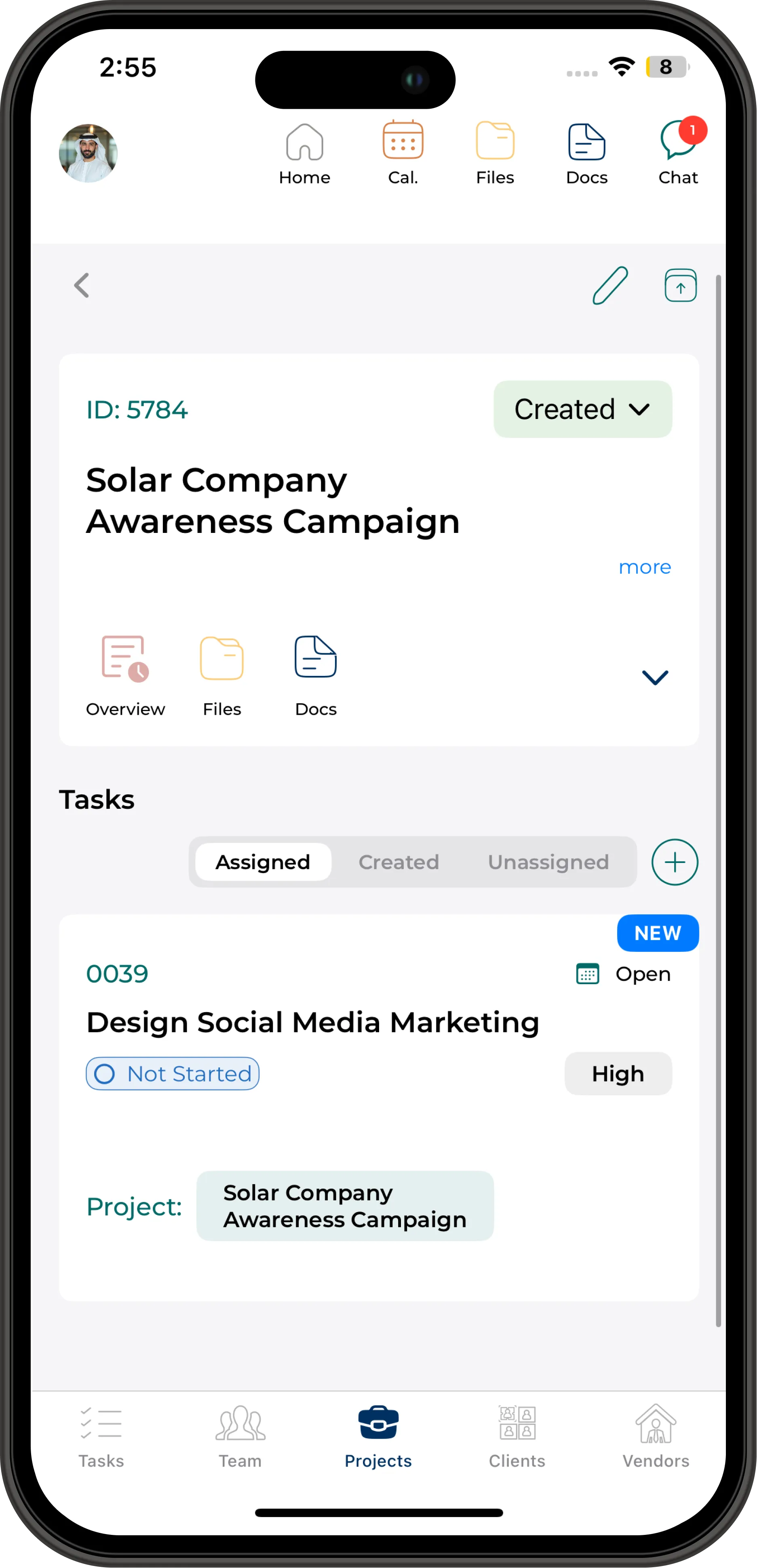 NOVOLOGS Mobile Project Task Management