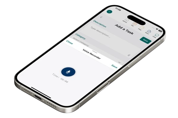 NOVOLOGS Mobile Task Creation