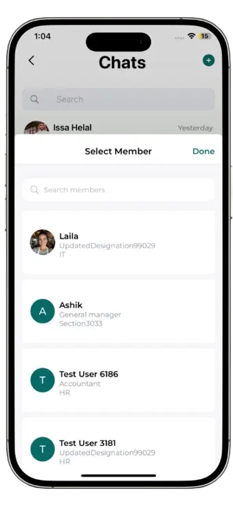 NOVOLOGS Mobile Contacts