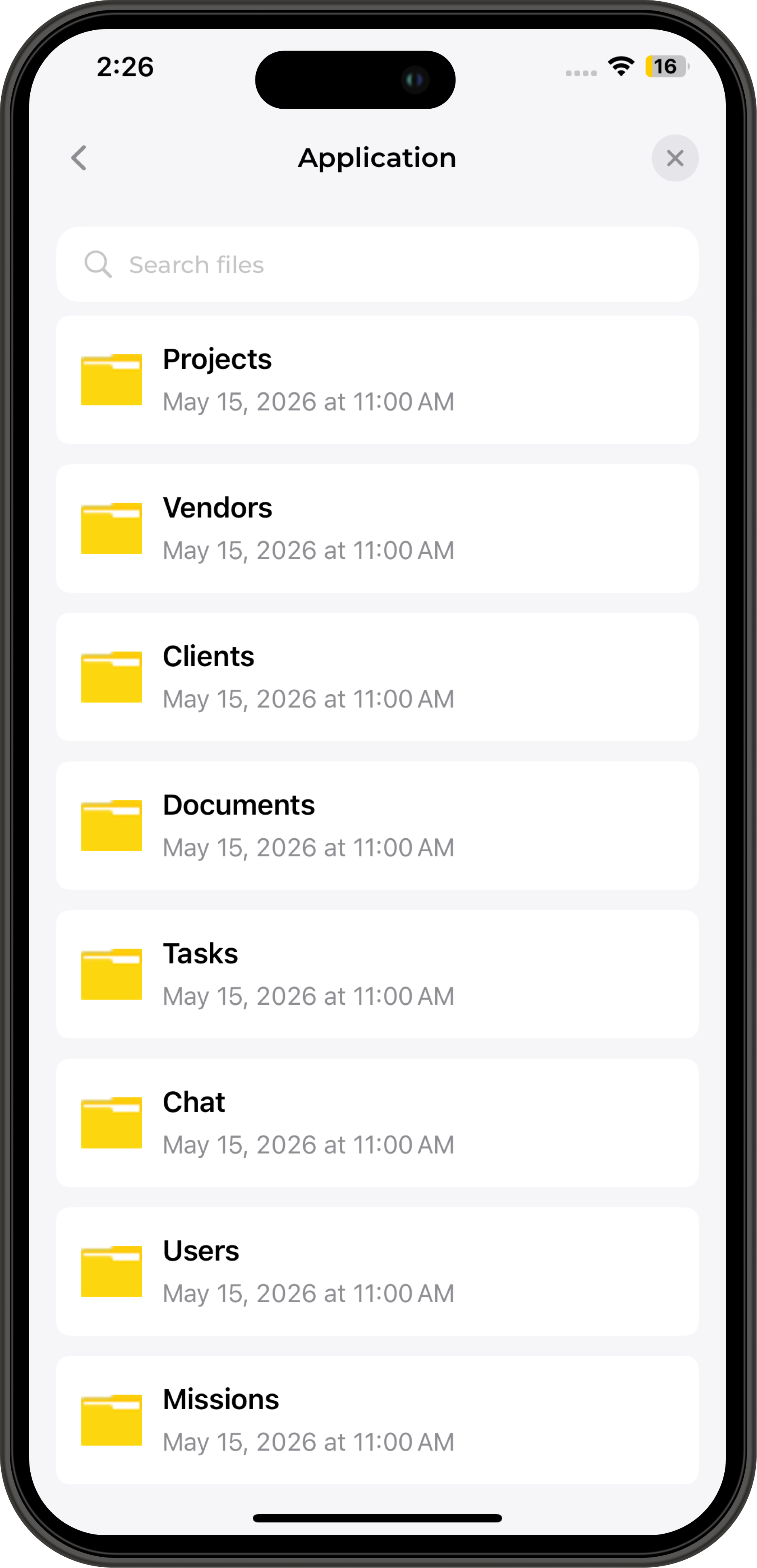NOVOLOGS Mobile Repository