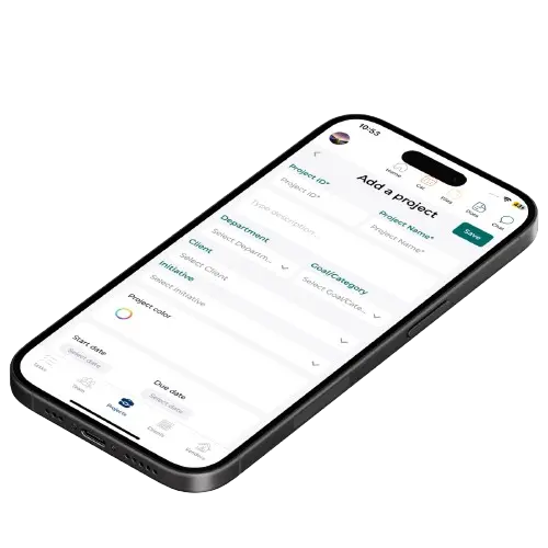 NOVOLOGS Mobile Project Creation