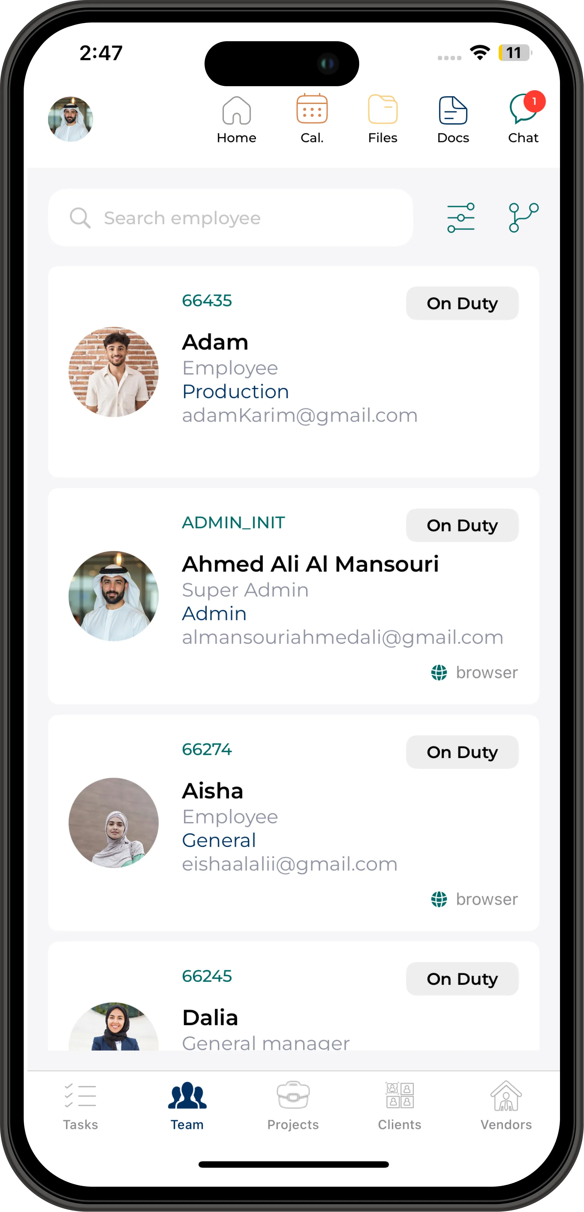NOVOLOGS Mobile Teams