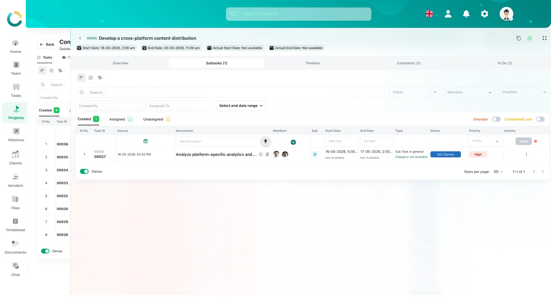 NOVOLOGS Vendor Creation